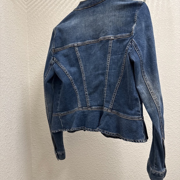 White House Black Market Jean Jacket - Picture 3 of 3